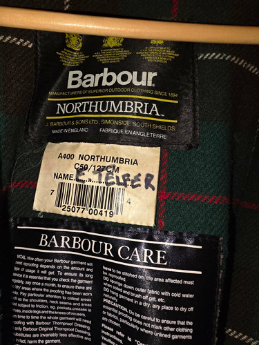 Barbour northumbria a400 - barbour,