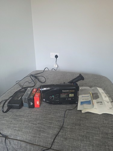 Vintage panasonic r33 vhs - vintage, vhs-c