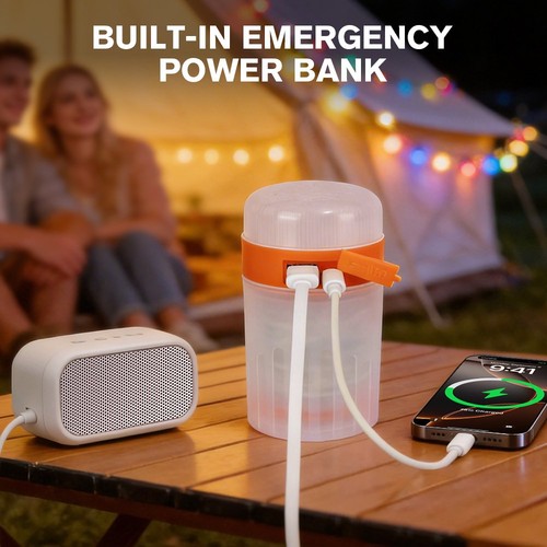 10m portable stowable - stowable, led