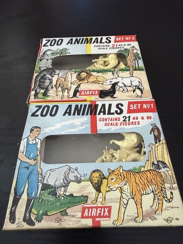 Airfix vintage zoo animals - airfix,