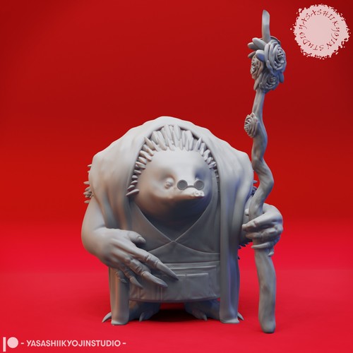 Ameisenigel druid miniature - ameisenigel,