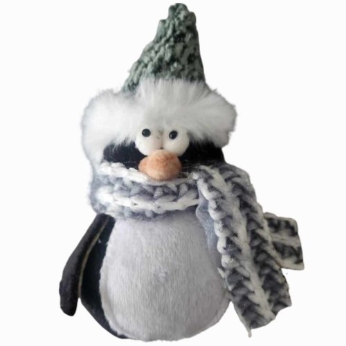 Penguin fabric christmas tree - fabric,