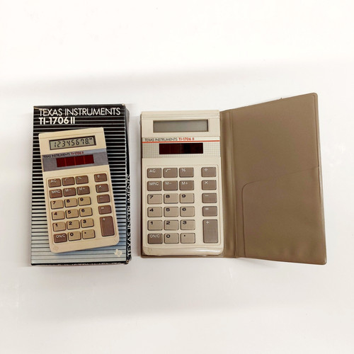 Texas instruments 1706 ii - texas, ti-1706