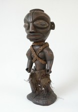 West African Yoruba Ibeji Carved Wooden Male Figure