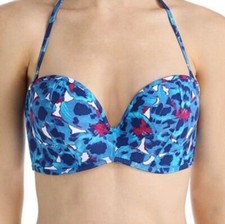 Cleo by Panache Suki Plunge Bandeau Unnerwired Padded Bikini Top (25)