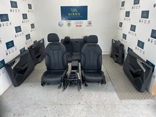 AUDI A5 COUPE COMPLETE BLACK LEATHER HEATED INTERIOR SEATS FITS 2017 TO 2025