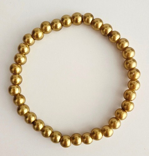 Elastic glass pearl bead - glass,