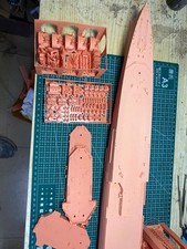 New 3D Printed 1/200 British Royal Navy Dido Cruiser Unpainted Model Kit New！