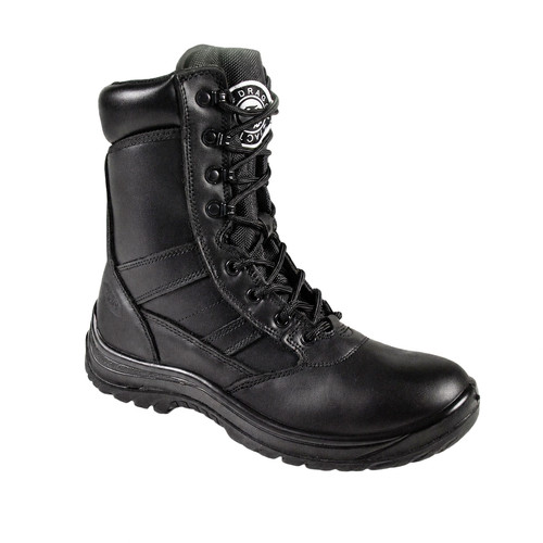 Mens army boots zip - boots,