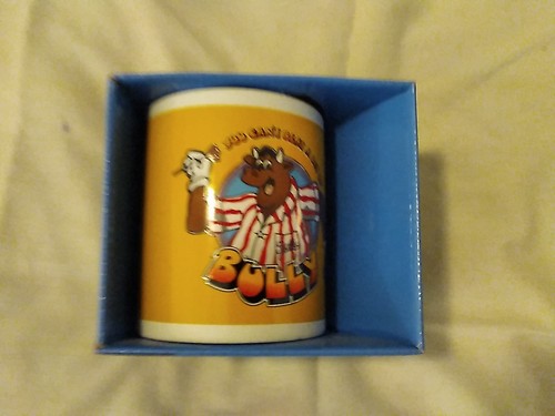 Bulls eye 11oz ceramic mug - eye,