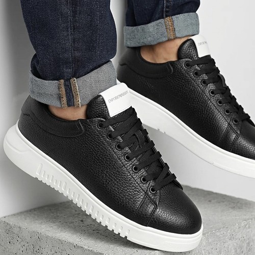 Emporio armani black - black, trainers