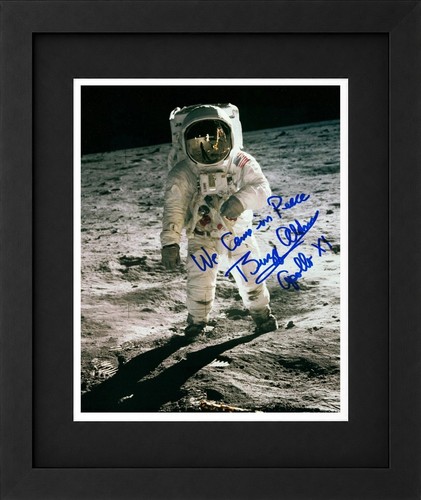 Buzz aldrin signed inscribed - buzz,