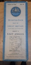 Vintage 1946 Ordnance Survey
