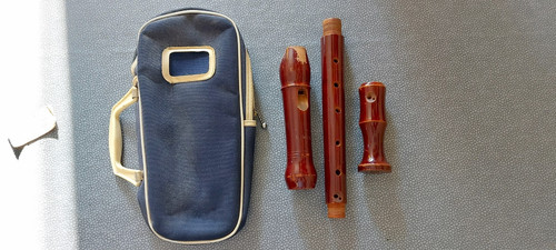 Unnamed wood treble recorder - unnamed,