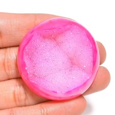 Pink Botswana Agate Druzy