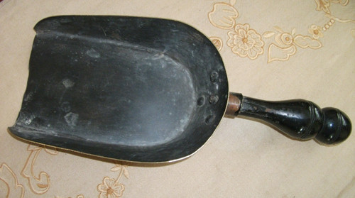 Vintage brass shovel - vintage,