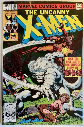 Uncanny men 140 - uncanny, #140