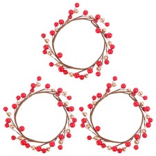 3Pcs Candle Rings for