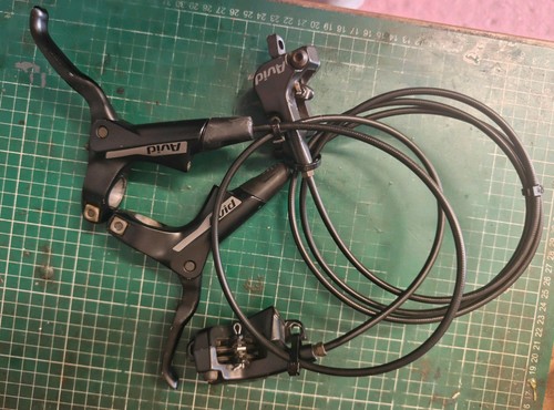 Avid hydraulic brakes no - hydraulic, f&r.