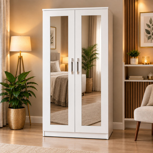 Fully assembled wardrobe - assembled,