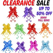 100pc pull bows 30mm large - pull,