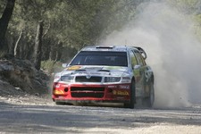 Jan Kopecky Skoda Action 2007 WRC Rally Car Motor Racing Old Photo 9