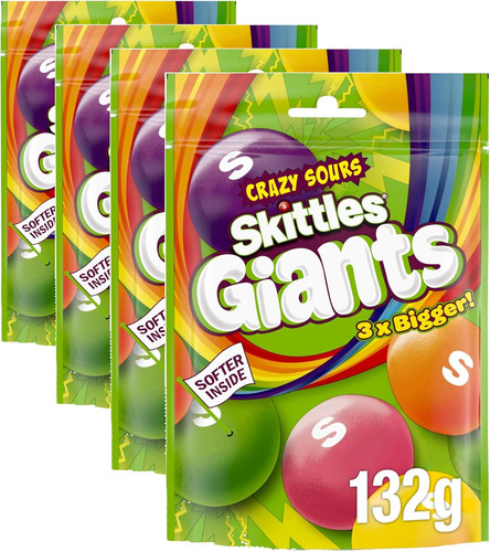 Skittles crazy sour - skittles, giant