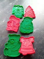 Set Of 6 Christmas Cookie Cutters