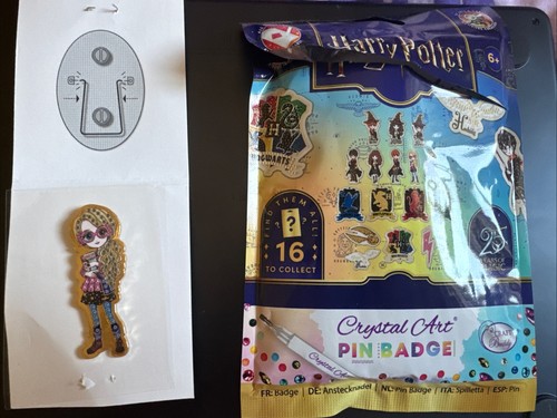 Harry potter crystal art pin - potter,