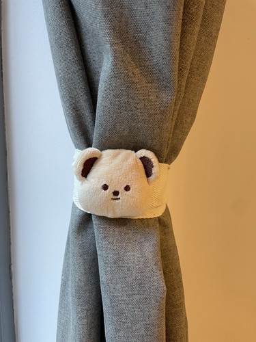 Bear curtain tie animal - bear,