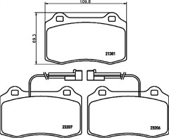 Girling 6113929 front - girling,
