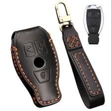 Leather Key Fob Cover Case