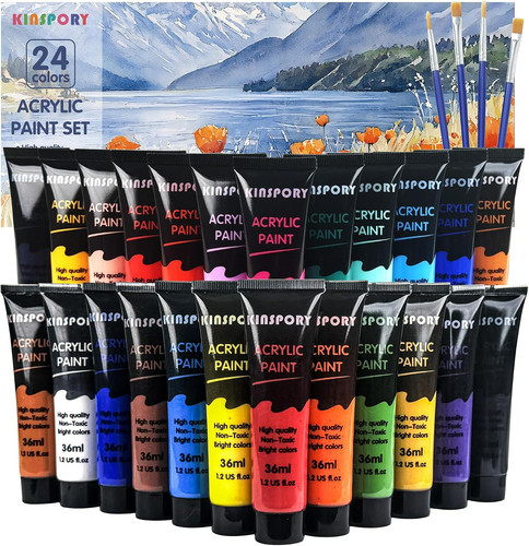 Acrylic paint set 36 ml - paint,