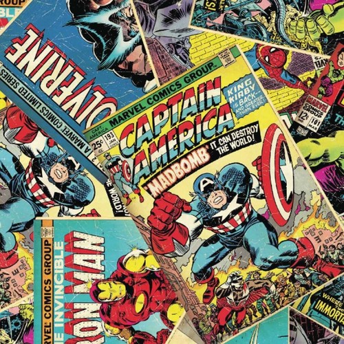 Marvel fabric 100 cotton - marvel,