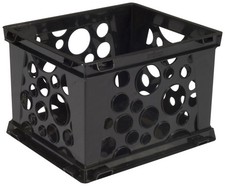 Mini Stackable Storage Crate