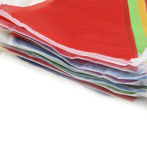 50m triangle flag bunting - 50m,
