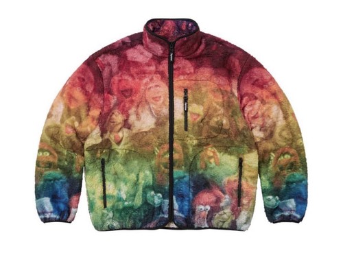 Supreme muppets fleece jacket - supreme,