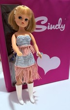 Vintage Sindy Doll 2nd Generation Re-rooted Blond Hair Blue Eyes