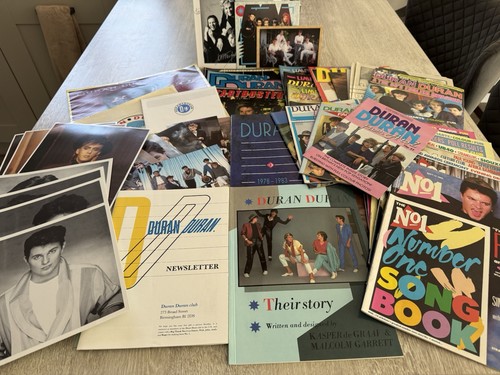 Duran memorabilia book - memorabilia,