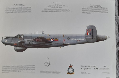 Shackleton aew wl757 sqn - wl757,