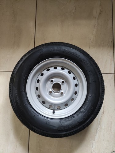 Caravan wheel and new - wheel,