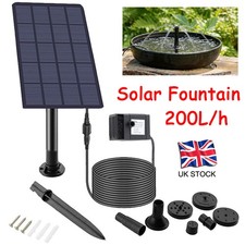 Solar Panel Powered Water