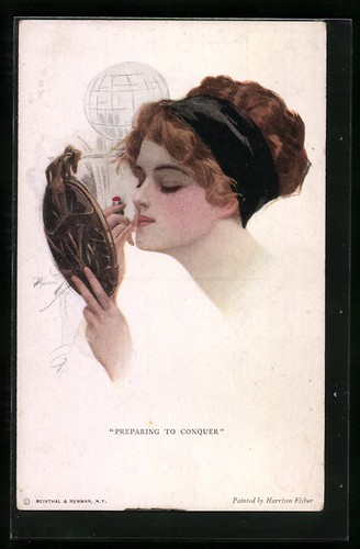 Artist postcard harrison - artist,