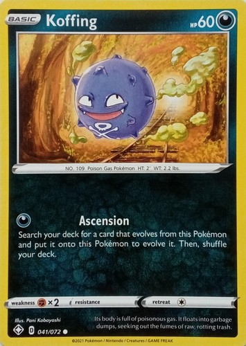 041 072 koffing - koffing, common