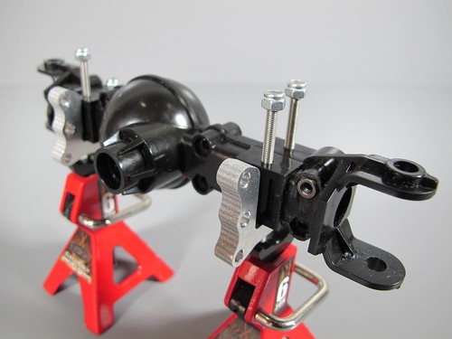 Relocation axle suspension - relocation,