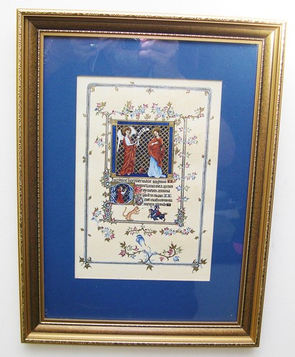 Illuminated manuscript colour - illuminated,