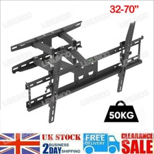 Swivel Tilt TV Wall Bracket For 32 37 40 42 47 50 55 60 65 70 inch Samsung LG