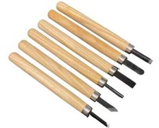 6pcs wood carving knife - wood,