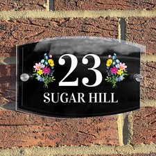 Address Plaque For Wall House