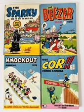 Vintage Annuals Job Lot x4 The